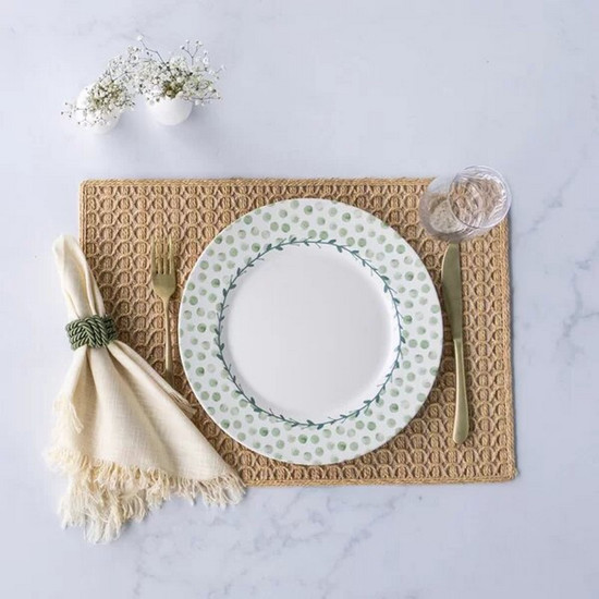 Imagem PRATO RASO COPA E CIA AQUARELLE EM CERÂMICA MEMÓRIAS DE PÁSCOA POÁ VERDE