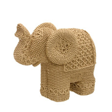Imagem de ELEFANTE DECORATIVO DE RESINA 22,5X11X19CM - MABRUK  - Mabruk Importacao E Comercio Eireli