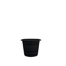 Imagem de VASO PARIS PARA PLANTA Nº1 EM RESINA DE POLIPROPILENO COR PRETO 11X,5X9CM  - Atacaplast Comercio E Distribuidora Ltda