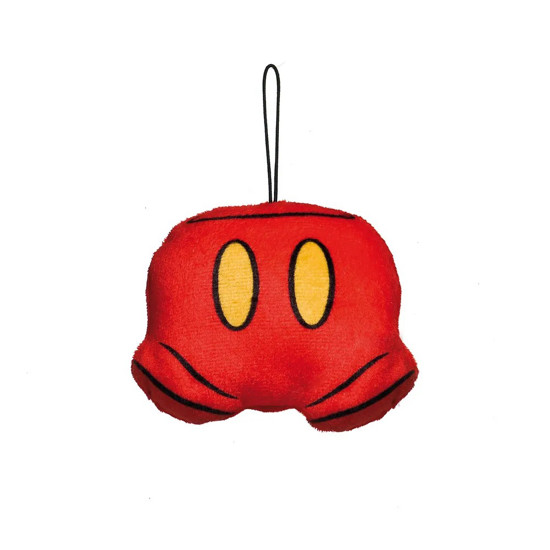 Imagem ENFEITE NATALINO PARA PENDURAR CALÇA DO MICKEY 10CM COR VERMELHO E AMARELO - CROMUS 