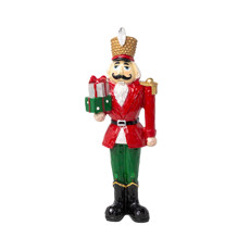 Imagem de BONECO QUEBRA NOZES COLORIDO EM RESINA 7,8X11,5X30,5 CM - GRILLO 56817 - Grillo Ltda