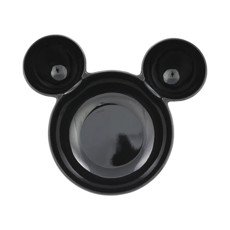 Imagem de BOWL PRETO EM FORMATO MICKEY COM ORELHAS EM MELAMINA 5X30X25 CM - Cromus Embalagens Ind. E Com. Ltda