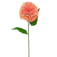 Imagem de HASTE DECORATIVA PERMANTE DE GERBERA AGULHA SALMÃO EM PLÁSTICO MOLDÁVEL 67X20 CM - Grillo Ltda