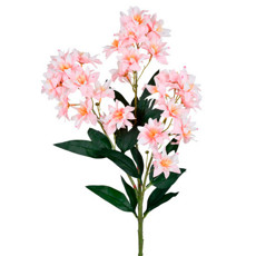 Imagem de HASTE PERMANENTE DE ORQUÍDEA SILVESTRE ROSA EM PLÁSTICO 81X27 CM - GRILLO - Grillo Ltda