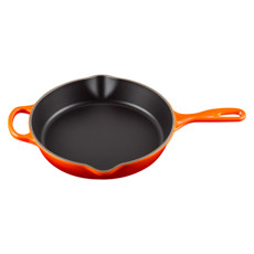 Imagem de SKILLET REDONDA FUNDA SIGNATURE LARANJA COM ALÇA  - LE CREUSET - Le Creuset Do Brasil Ltda 