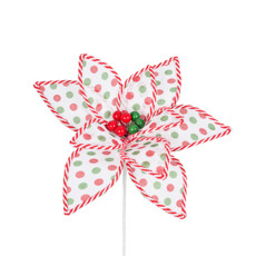 Imagem de HASTE NATALINA DECORATIVA COLORIDA MOLDÁVEL BICO DE PAPAGAIO 31X30 CM - GRILLO 57275 - Grillo Ltda