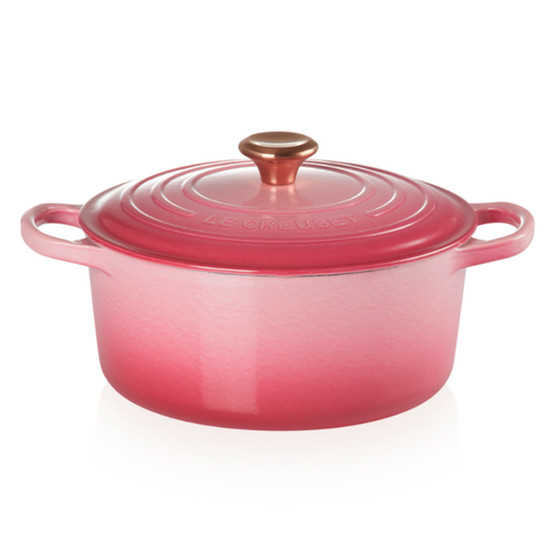 Imagem PANELA REDONDA BERRY EM FERRO FUNDIDO COM TAMPA 3,3L 16,6X32,5X25,2 CM LE CREUSET