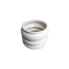 Imagem de VASO DECORATIVO EM CERÂMICA BRANCO 13X16 CM - GRILLO 59204 - Grillo Ltda