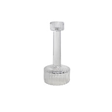 Imagem de CASTIÇAL DECORATIVO EM VIDRO DECORATIVO 20X9 CM - GRILLO 58266 - Grillo Ltda