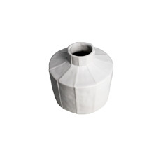 Imagem de VASO DECORATIVO EM CERÂMICA BRANCO 15X16 CM - GRILLO 59221-008 - Grillo Ltda