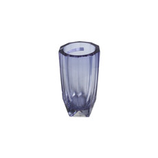 Imagem de VASO CILÍNDRICO DECORATIVO EM VIDRO NA COR PURPURA 23X12 CM - GRILLO 58680 - Grillo Ltda