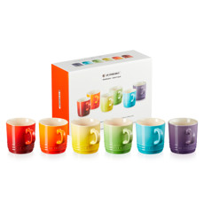 Imagem de CONJUNTO 6 CANECAS 200ML GIFT COLECTION EM CERÂMICA COLORIDA 7,8X10,7X7,8 CM - LE CREUSE - Le Creuset Do Brasil Ltda 