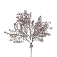 Imagem de BUQUÊ DE FOLHAS PERMANENTE ROSA OUTONO EM PLÁSTICO MOLDÁVEL 41X17CM - GRILLO - Grillo Ltda