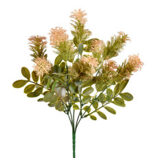 Imagem de BUQUÊ DE FOLHAS PERMANENTE AMARELO OUTONO EM PLÁSTICO MOLDÁVEL 36X23 CM - GRILLO - Grillo Ltda