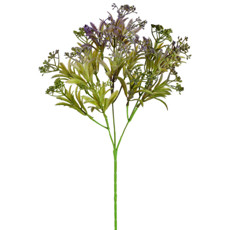 Imagem de HASTE DECORATIVA PERMANENTE DE GYPSO LAVANDA EM PLÁSTICO MOLDÁVEL 63X16 CM - GRILLO - Grillo Ltda