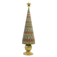 Imagem de ÁRVORE LUXURY DECORATIVA EM RESINA COLORIDA 45 CM - CROSS - Cross Comercial Ltda