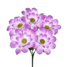 Imagem de BUQUÊ DECORATIVO EM PLÁSTICO MOLDÁVEL DE GERBERA LAVANDA 30X17 CM - GRILLO - Grillo Ltda