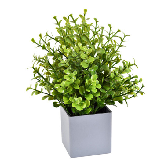 Imagem ARRANJO DECORATICO DE GRAMA VERDE EM PLÁSTICO 20X11 CM - GRILLO