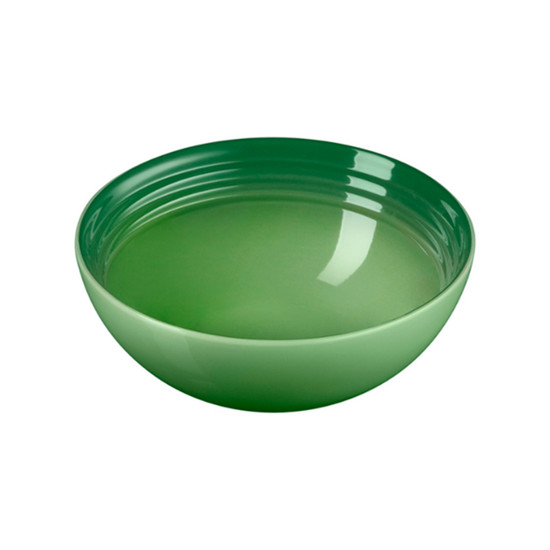 Imagem BOWL DE SERVIR 2,2L VANCOUVER BAMBOO GREEN EM CERÂMICA 8X24X24 CM - LE CREUSET