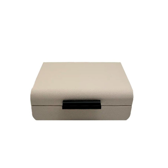 Imagem CAIXA DECORATIVA COR MARFIM EM MDF 9X26X18 CM - PARAMOUNT INDUSTRIA