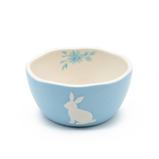 Imagem BOWL DECORATIVO EM PORCELANA AZUL 5X10X10 CM - TOK DA CASA
