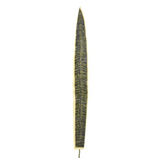 Imagem de FOLHA ESPADA DE SÃO JORGE AMARELO VERDE DECORATIVA EM PLÁSTICO MOLDÁVEL - GRILLO - Grillo Ltda