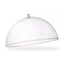 Imagem de CÚPULA REDONDA MÉDIA EM ACRÍLICO TRANSPARENTE 12X23X23 CM - KZA INDUSTRIA - Kza Industria E Comercio Ltda Epp