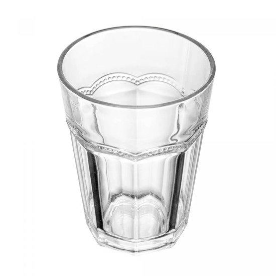 Imagem JOGO DE 6 COPOS EM VIDRO BELLE EPOQUE 275ML 10X8 CM - LYOR
