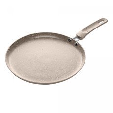 Imagem de TAPIOQUEIRA DE INDUÇÃO CHEF PRO TAUPE ALUMÍNIO REVESTIDA EM CERÂMICA 6X40X24CM - LYOR - Coliseu Presentes Ltda