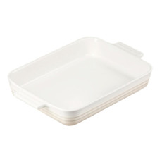Imagem de TRAVESSA RETANGULAR MERINGUE CLÁSSICA EM CERÂMICA 5,9X39,2X25,2CM - LE CREUSET - Le Creuset Do Brasil 