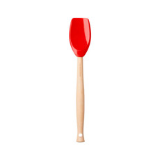 Imagem de COLHER DE SILICONE E CABO DE MADEIRA CRAFT VERMELHA 1,5X29,5X5CM - LE CREUSET - Le Creuset Do Brasil Ltda 