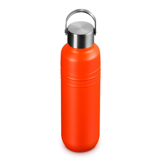 Imagem GARRAFA TÉRMICA 500ML OTG EM AÇO INOX 28X7,3X7,3CM - LE CREUSET