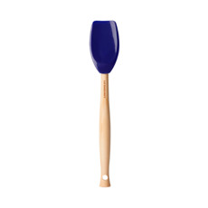 Imagem de COLHER DE SILICONE E CABO DE MADEIRA CRAFT AZURE BLUE 1,5X29,5X5CM - LE CREUSET - Le Creuset Do Brasil 