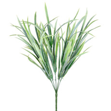 Imagem de BUQUÊ DECORATIVO DE GRAMA VERDE EM PLÁSTICO MOLDÁVEL 38X10CM - GRILLO - Grillo Ltda