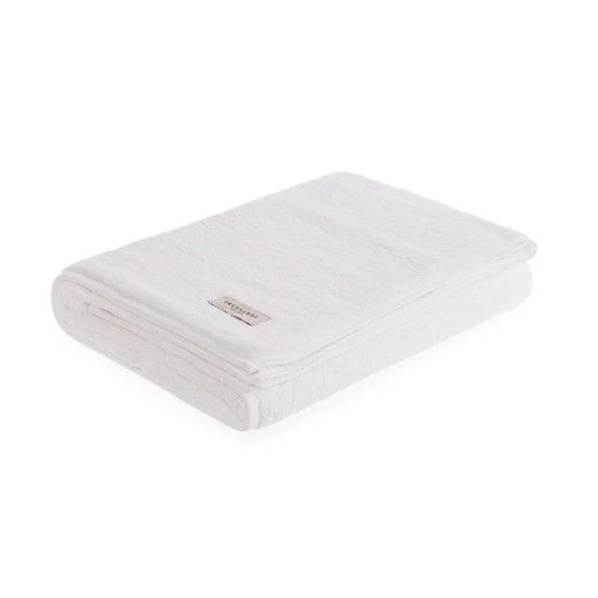 Imagem TOALHA DE ROSTO 100% ALGODÃO FONTANI BRANCO 80X48CM - TRUSSARDI