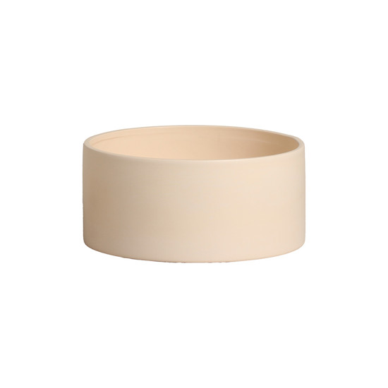 Imagem VASO FLOREIRA DECORATIVO EM CERÂMICA ROSÊ FOSCO 11X24CM - CERÂMICA MAZZOTTI
