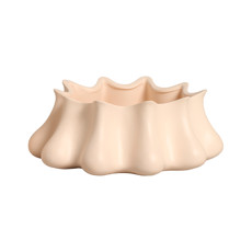 Imagem de VASO FLOREIRA DECORATIVO EM CERÂMICA ROSÊ FOSCO 12X36X36CM - CERÂMICA MAZZOTTI - Ceramica Artistica Mazzotti Ltda