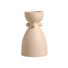 Imagem de VASO DECORATIVO EM CERÂMICA ROSÊ FOSCO 29,5X18CM - CERÂMICA MAZZOTTI - Ceramica Artistica Mazzotti Ltda
