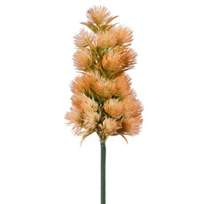 Imagem de HASTE DECORATIVA DE PINHO CONE AMARELO EM PLÁSTICO 80X25CM - GRILLO - Grillo Ltda
