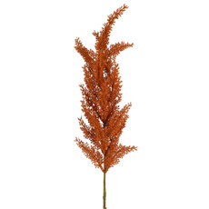 Imagem de HASTE DECORATIVA DE PAMPAS FLOCADO LATTE EM PLÁSTICO MOLDÁVEL 71X6CM - GRILLLO - Grillo Ltda