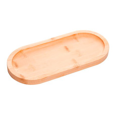 Imagem de BANDEJA OVAL NATURE EM BAMBU 1,5X24X11CM - LYOR - Coliseu Presentes Ltda