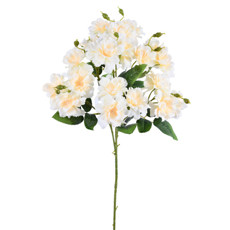 Imagem de HASTE DECORATIVA DE CEREJEIRA CREME EM PLÁSTICO MOLDÁVEL 82X7CM - GRILLO - Grillo Ltda
