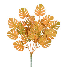 Imagem de BUQUÊ DECORATIVO DE COSTELA DE ADÃO VERDE OUTONO EM PLÁSTICO MOLDÁVEL - GRILLO - Grillo Ltda