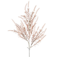 Imagem de HASTE DECORATIVA DE CATTAIL CREME EM PLÁSTICO MOLDÁVEL 60X11CM - GRILLO - Grillo Ltda