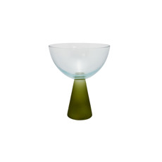 Imagem de TAÇA PARA SOBREMESA 240ML EM VIDRO AZUL E VERDE 14X11X11CM - RIBEIRO E PAVANI - Ribeiro E Pavani Com Imp Exp