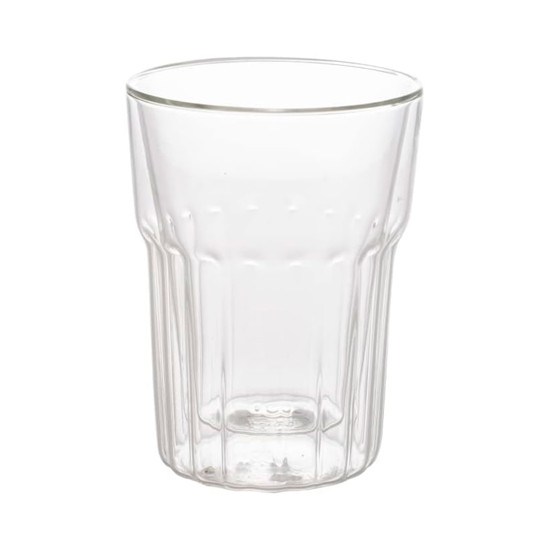 Imagem CONJUNTO 2 COPOS PARA CAFÉ E CHÁ DUPLA PAREDE DE VIDRO BOROSSILICATO 250ML - WOLFF