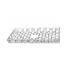 Imagem de CENTRO DE MESA RETANGULAR DECORATIVO EM VIDRO 2,8X34,5X18,5CM - DAY HOME - Dayhome Comercial Ltda