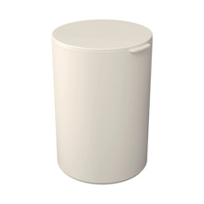 Imagem de LIXEIRA SENERENE 5L COM TAMPA EM POLIPROPILENO LIGHT GRAY 25X20X18CM - COZA - Brinox Metalurgica S  A
