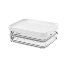 Imagem de POTE CLEAR DUO COM TAMPA 560ML EM POLIESTIRENO 6X16,5X13CM - COZA - Brinox Metalurgica S  A