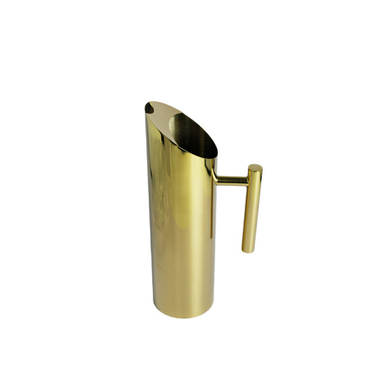 Imagem JARRA MODERNA 1,5L DOURADA EM AÇO INOX 29,5X14,5X9CM - LILIAN GIFT DESIGN